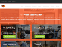 Tablet Screenshot of mt-wear.nl